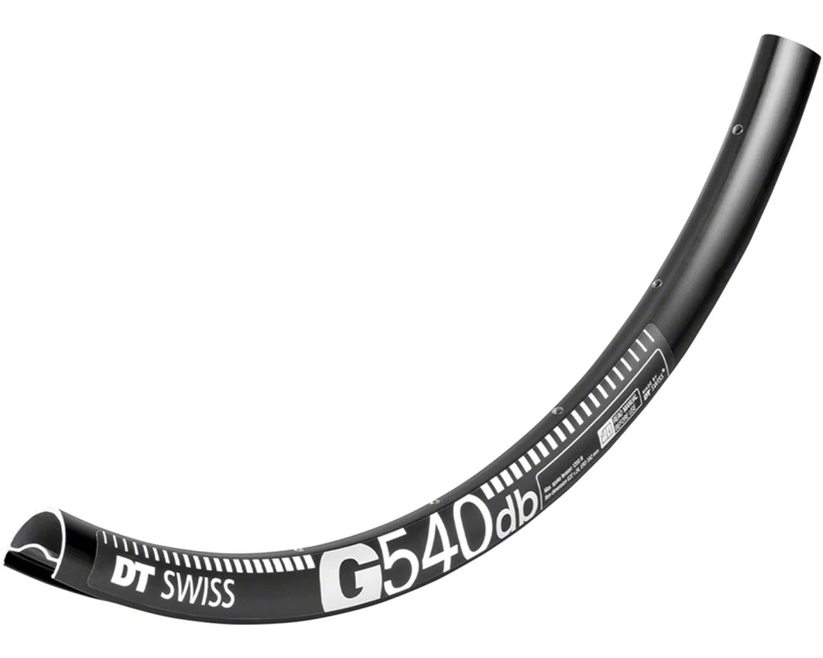 SCRATCH & DENT: DT Swiss G540 Gravel Disc Rim (Black) (32H) (Presta) (700c) (Tubeless)